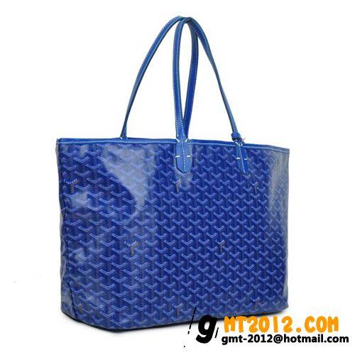 ゴヤールスーパーコピー トートバッグ サンルイPM ブルー GOYARD-010